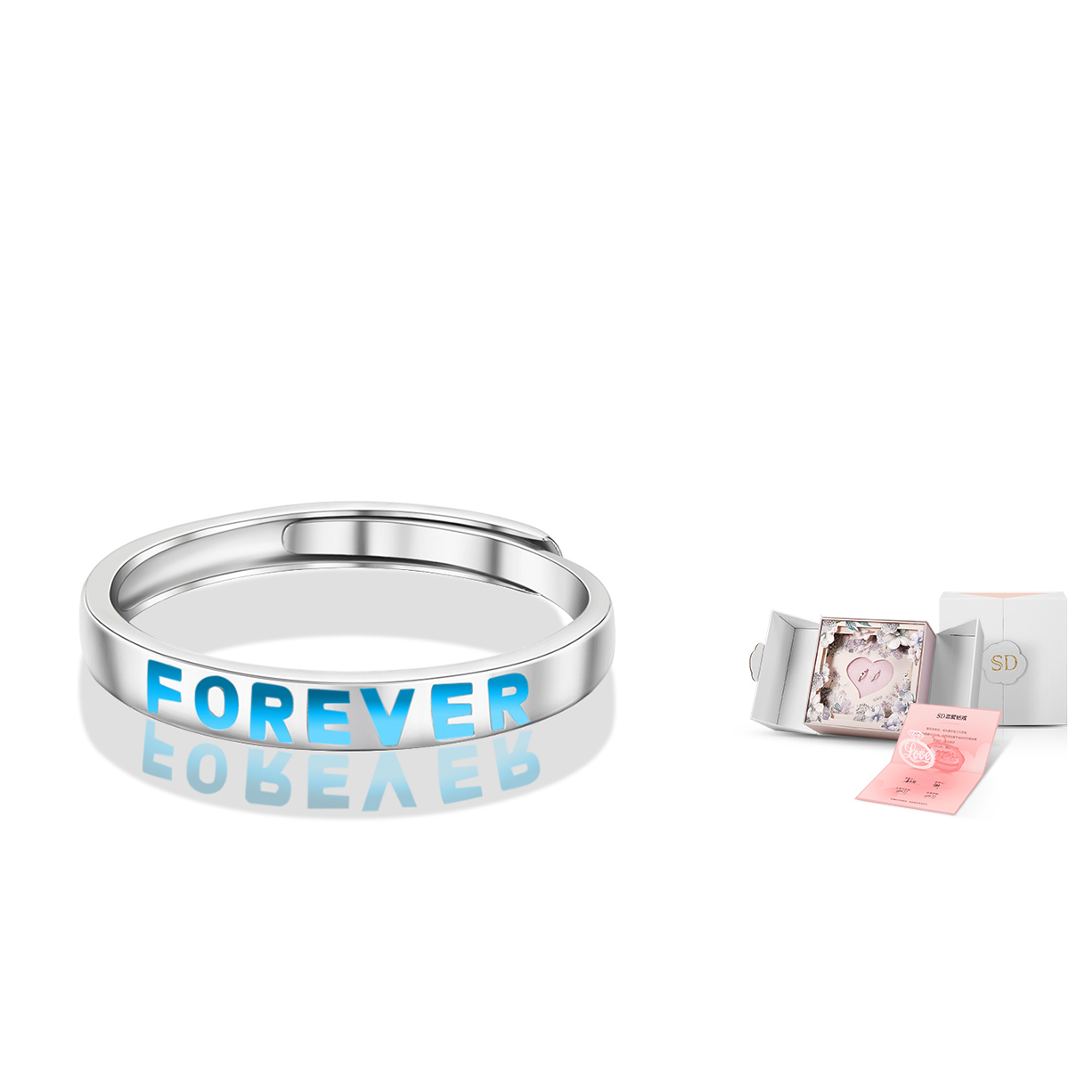 SOFTDORA Серебряное парное кольцо S925 Unisex
SOFTDORA Серебряное парное кольцо S925 Unisex