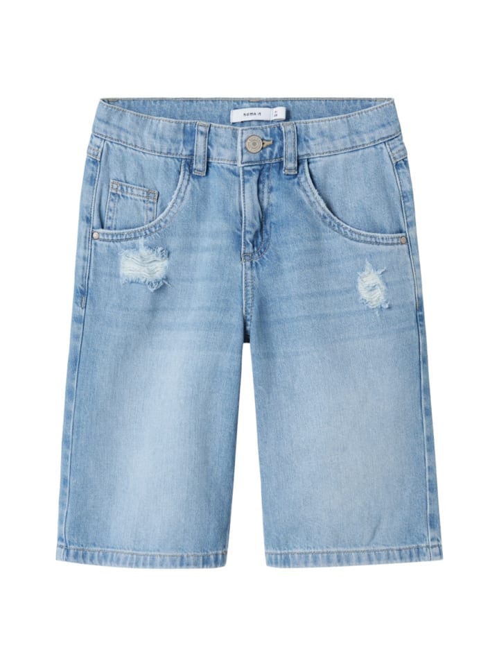 Шорты бермуды name it, светло-синий 
Шорты бермуды name it, светло-синий