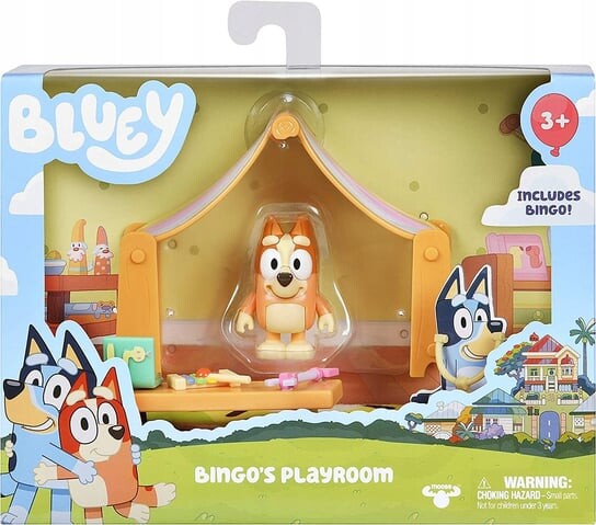 Набор фигурок лося Bluey Bingo's Playroom Moose
Набор фигурок лося Bluey Bingo's Playroom Moose