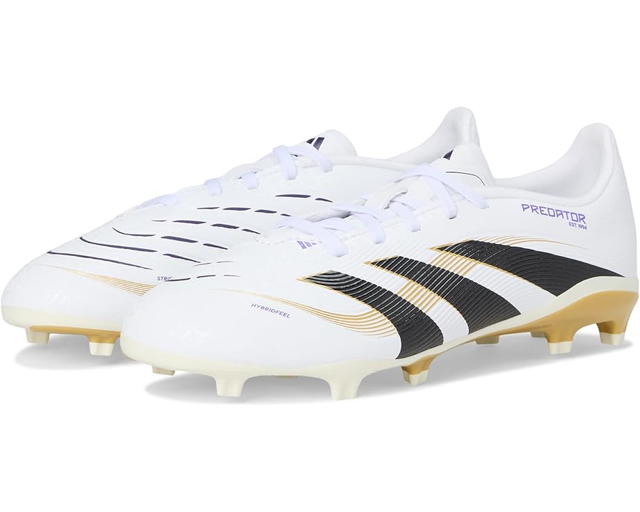 Кроссовки adidas Kids League Predator Firm Ground/Multi Ground Cleats, цвет White/Black/Gold Metallic
Кроссовки adidas Kids League Predator Firm Ground/Multi Ground Cleats, цвет White/Black/Gold Metallic