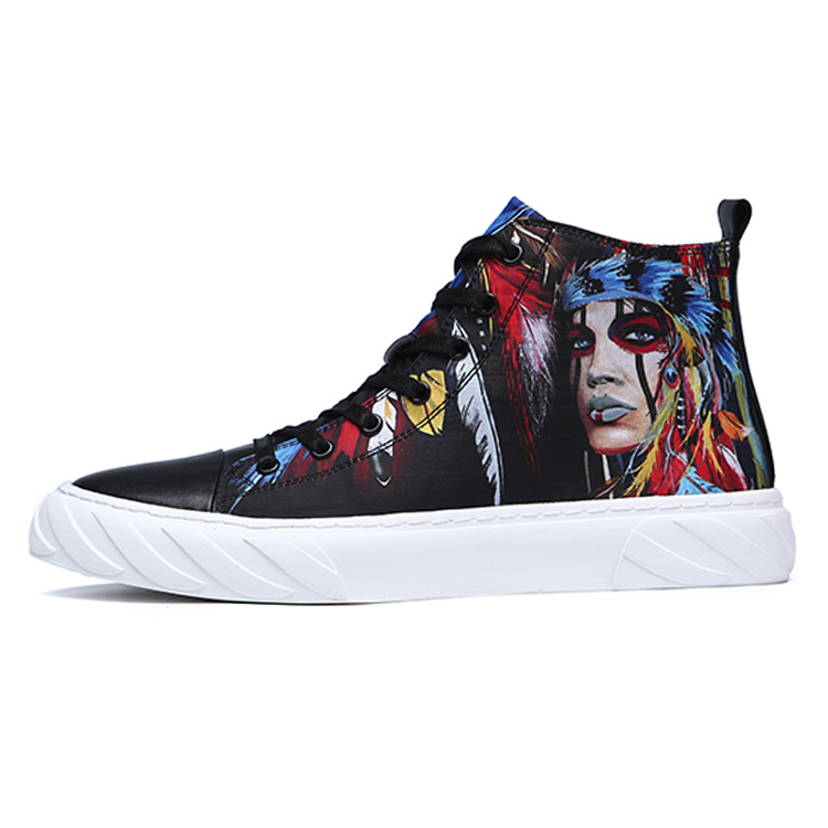 YEDANI Высокие парусиновые туфли мужские черные
YEDANI Высокие парусиновые туфли мужские черные