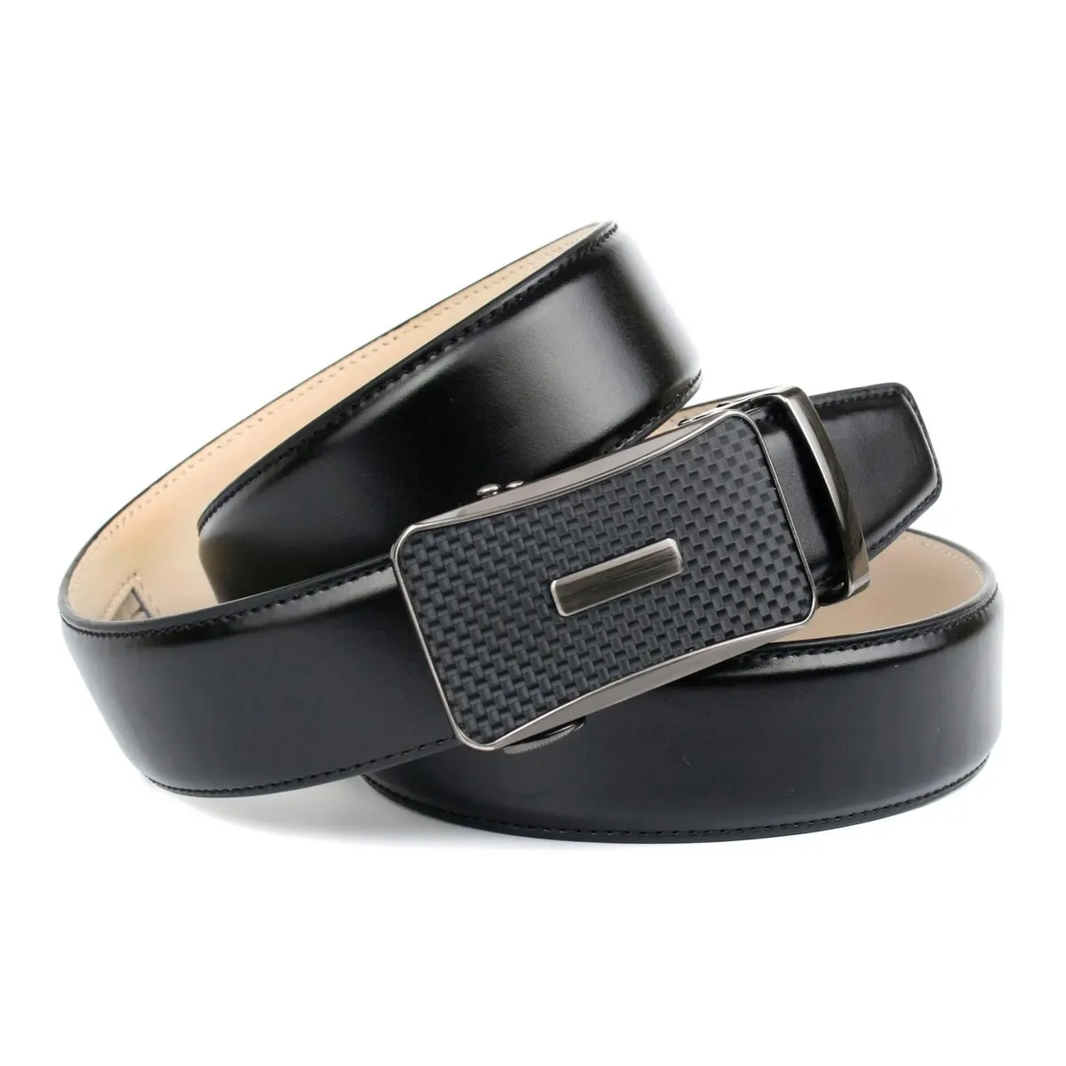 Кожаный ремень Anthoni Crown, гладкий ремень с плетеной застежкой, черный
Кожаный ремень Anthoni Crown, гладкий ремень с плетеной застежкой, черный