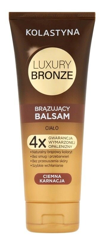 Kolastyna Luxury Bronzeбронзирующий лосьон, 200 ml
Kolastyna Luxury Bronzeбронзирующий лосьон, 200 ml