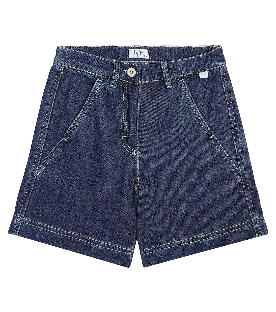 Хлопковые бермуды Il Gufo, синий 
Хлопковые бермуды Il Gufo, синий