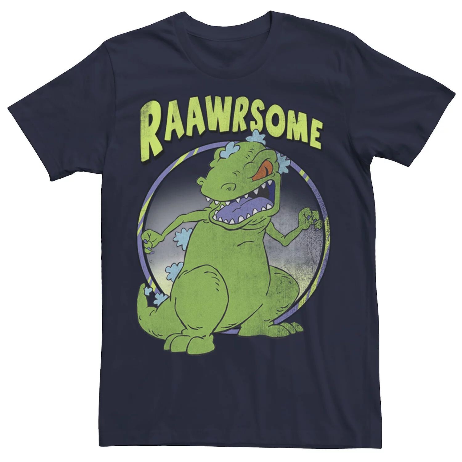 Мужская футболка RugRats Reptar Raawrsome Licensed Character 
Мужская футболка RugRats Reptar Raawrsome Licensed Character