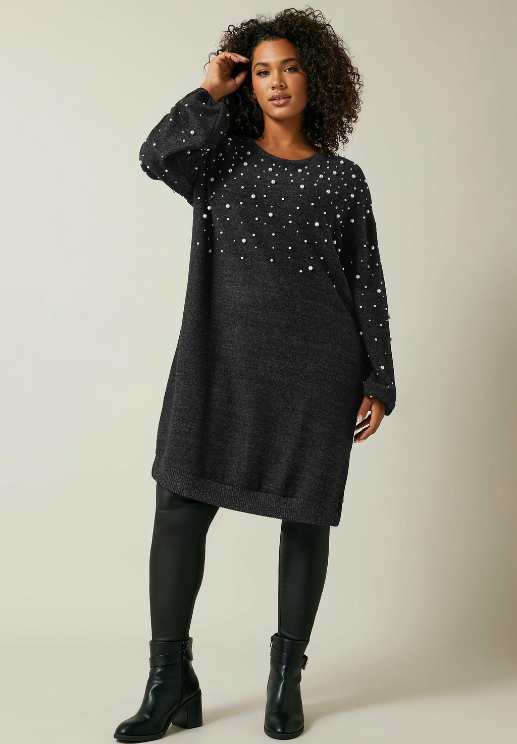 Платье-джемпер Evans, темно-серый 
Платье-джемпер Evans, темно-серый