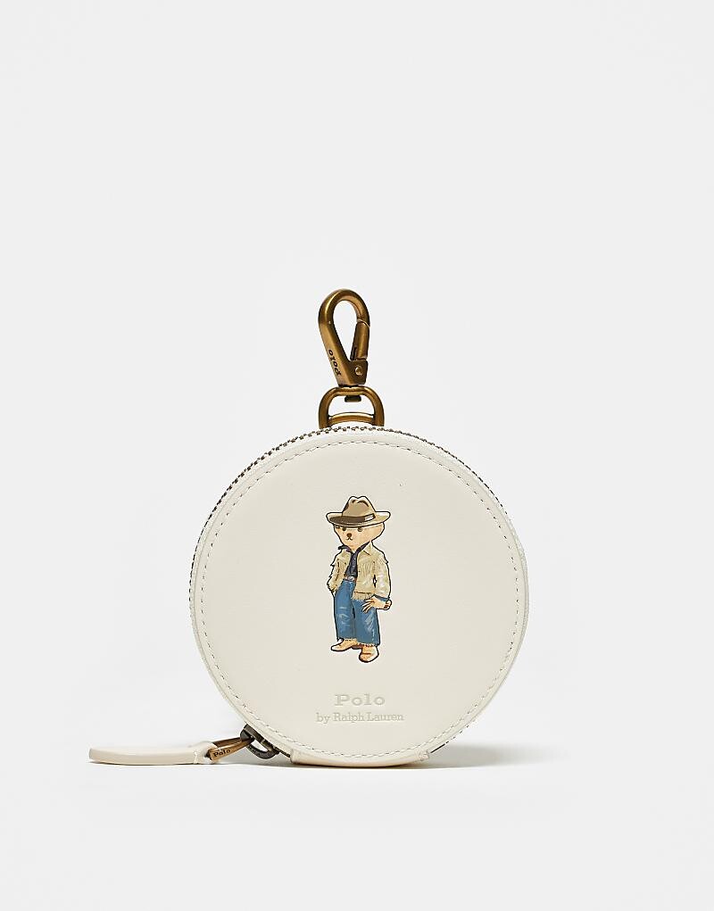Polo Ralph Lauren – Кожаная сумка кремового цвета с логотипом ковбойского медведя
Polo Ralph Lauren – Кожаная сумка кремового цвета с логотипом ковбойского медведя