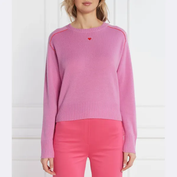 Кашемировый свитер обычного кроя Max&Co., розовый
Кашемировый свитер обычного кроя Max&Co., розовый