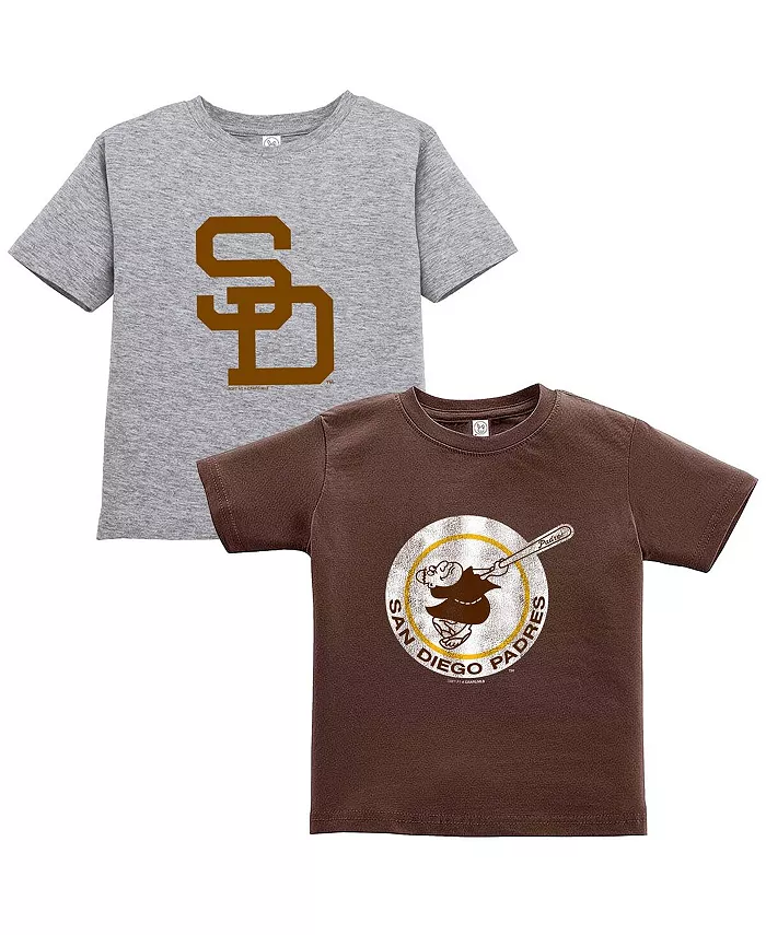 Детский набор из 2 футболок San Diego Padres Cooperstown Collection, цвета коричневый/серый Soft As A Grape
Детский набор из 2 футболок San Diego Padres Cooperstown Collection, цвета коричневый/серый Soft As A Grape
