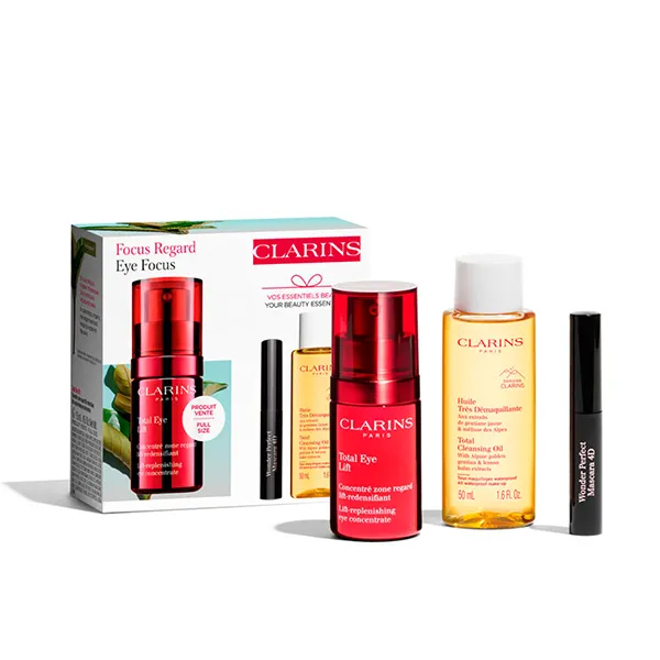 Процедура для глаз Estuche Total Eye Lift Clarins, 1 UD
Процедура для глаз Estuche Total Eye Lift Clarins, 1 UD