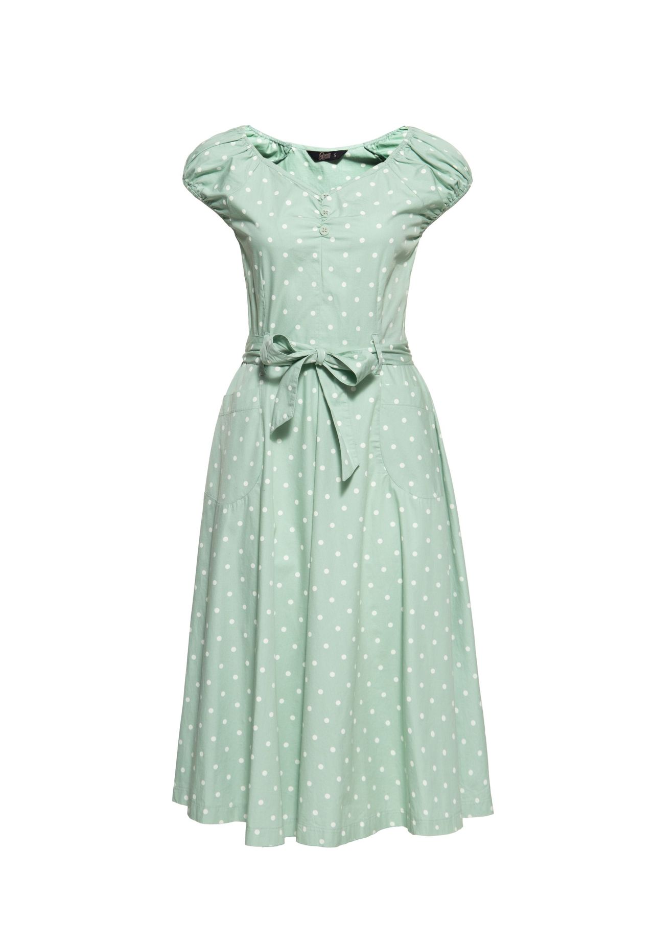 Платье А-силуэта с принтом в горошек по всей поверхности QUEEN KEROSIN, мятный
Платье А-силуэта с принтом в горошек по всей поверхности QUEEN KEROSIN, мятный