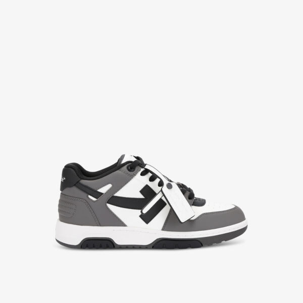 Кожаные низкие кеды out of office с вышитым логотипом Off-White, серый
Кожаные низкие кеды out of office с вышитым логотипом Off-White, серый