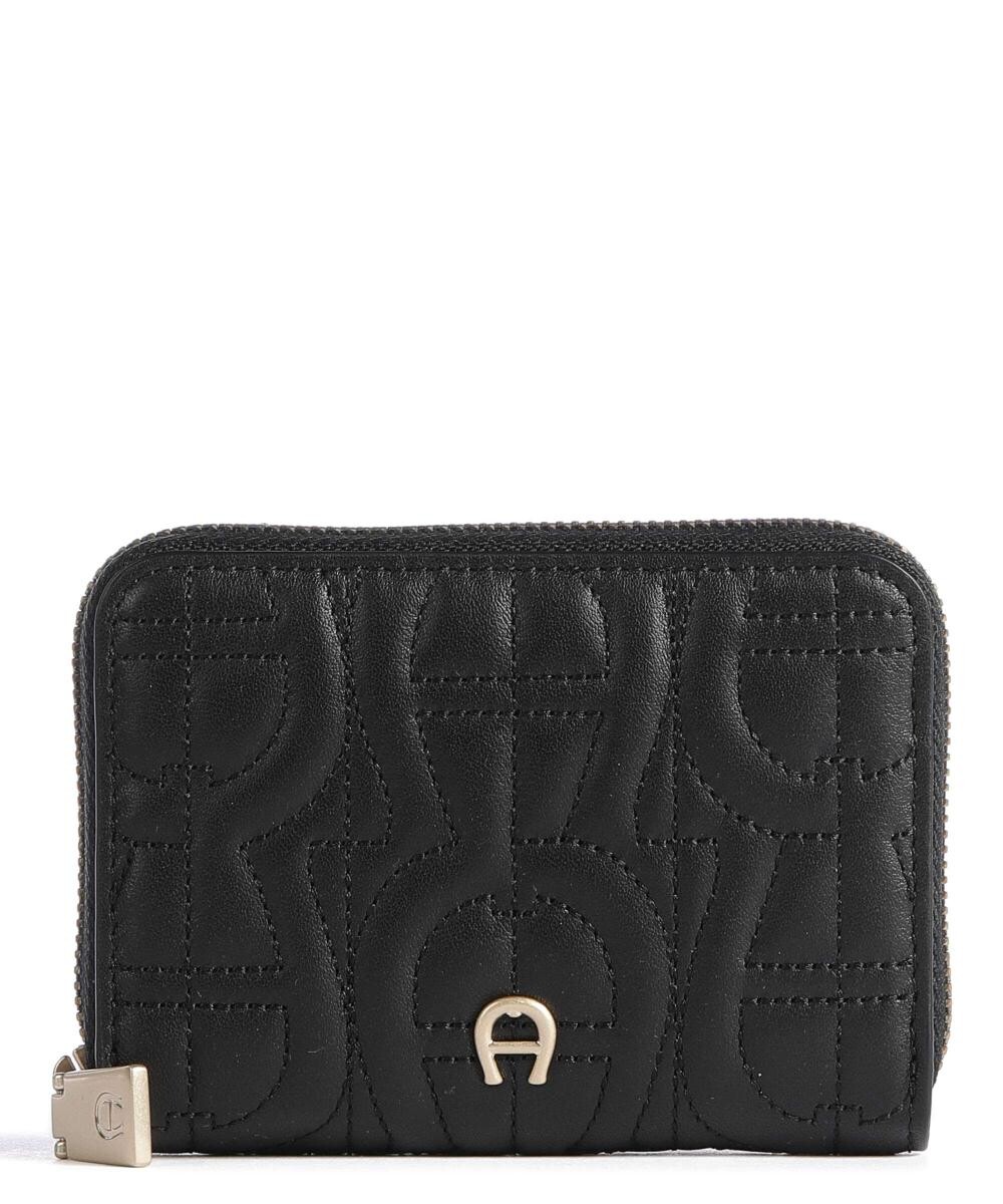 RFID-кошелек Diadora из мягкой яловой кожи. Aigner, черный 
RFID-кошелек Diadora из мягкой яловой кожи. Aigner, черный