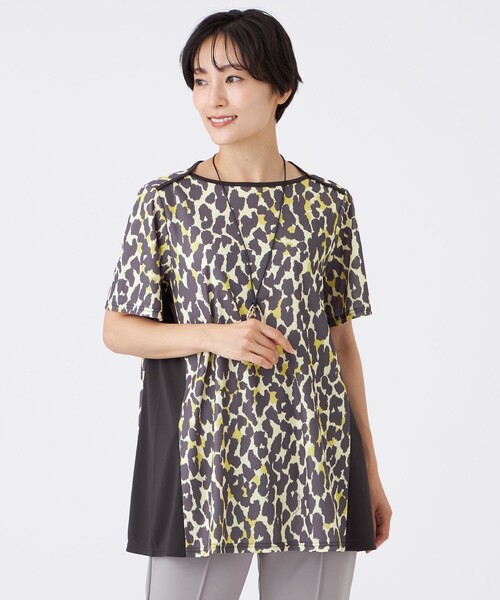 Туника EVEX by KRIZIA, раскрой и пошив, из мягкой ткани, принт Panther Dot, угольно-серый
Туника EVEX by KRIZIA, раскрой и пошив, из мягкой ткани, принт Panther Dot, угольно-серый