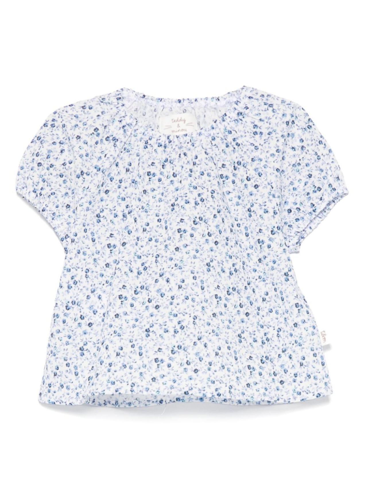 TEDDY & MINOU блузка с цветочным принтом, синий
TEDDY & MINOU блузка с цветочным принтом, синий