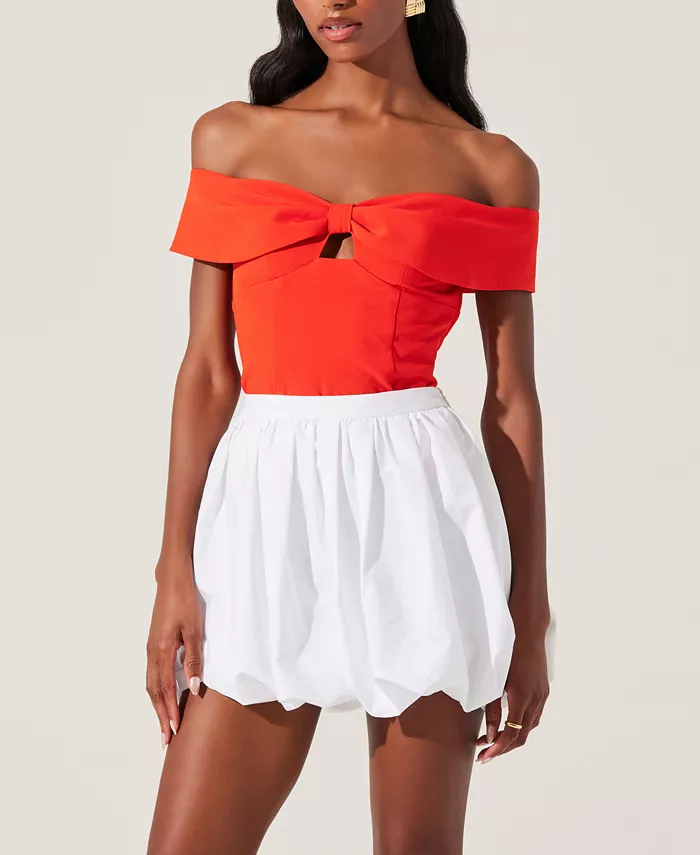 Женский топ Telayna с открытыми плечами ASTR the Label, оранжевый
Женский топ Telayna с открытыми плечами ASTR the Label, оранжевый