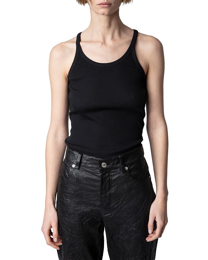 Хлопковая майка в рубчик Alba Zadig & Voltaire
Хлопковая майка в рубчик Alba Zadig & Voltaire