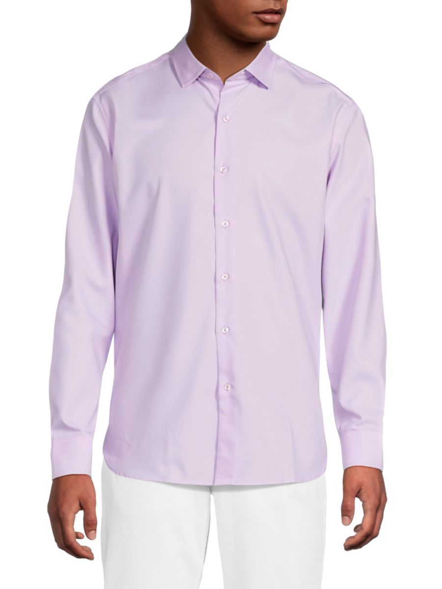 Рубашка с длинным рукавом из эластичного бамбука American Heritage, фиолетовый
Рубашка с длинным рукавом из эластичного бамбука American Heritage, фиолетовый