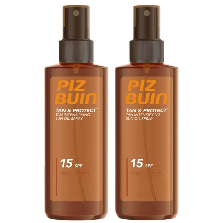 Piz Buin Tan & Protect Sun Oil Spray SPF15 x2 шт.
Piz Buin Tan & Protect Sun Oil Spray SPF15 x2 шт.
