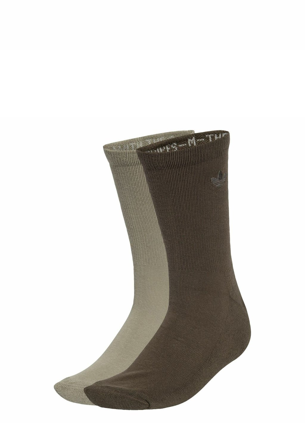 Носки TWO-TONED CREW 2 PACK Adidas Originals, оливковый
Носки TWO-TONED CREW 2 PACK Adidas Originals, оливковый