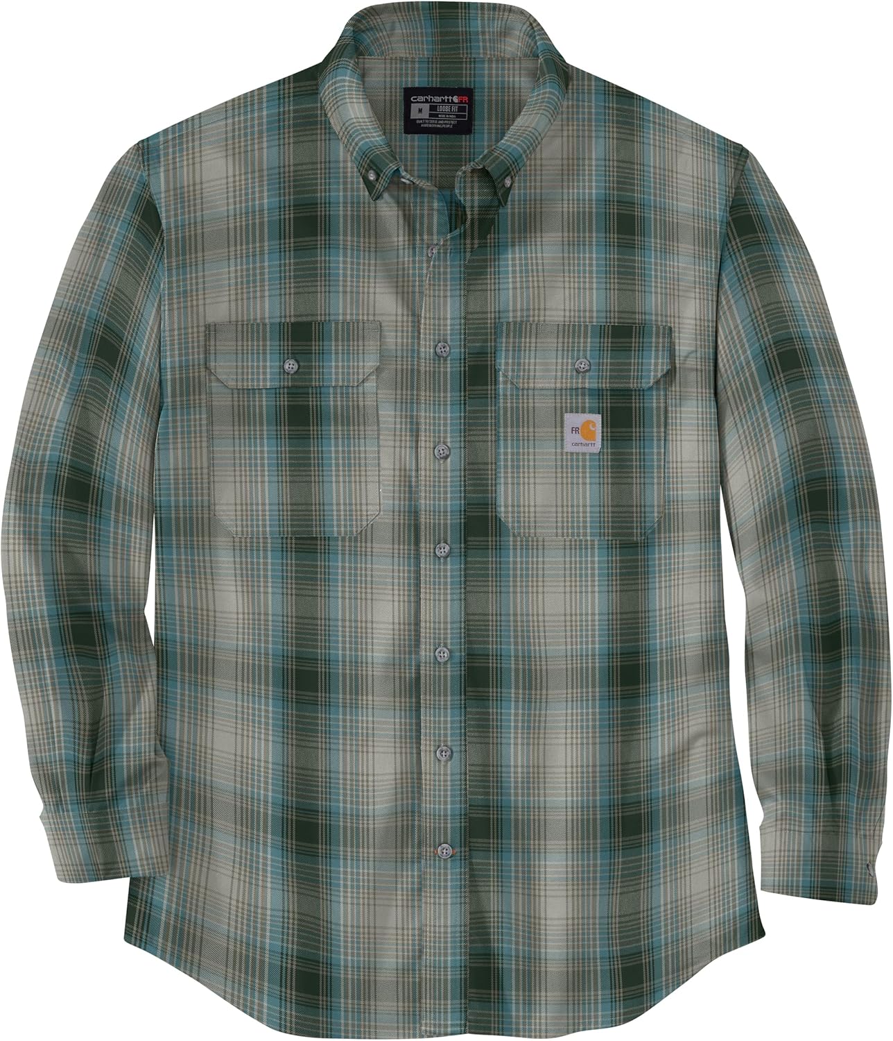 Мужская рубашка Carhartt 104507 Flame-Resistant Force Rugged Flex Loose, Mountain View/Summer Blue
Мужская рубашка Carhartt 104507 Flame-Resistant Force Rugged Flex Loose, Mountain View/Summer Blue