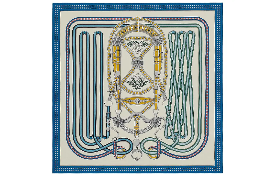 HERMES Женская шаль электрик синий белый мультиколор, Electric Blue/White/Multicolor
HERMES Женская шаль электрик синий белый мультиколор, Electric Blue/White/Multicolor