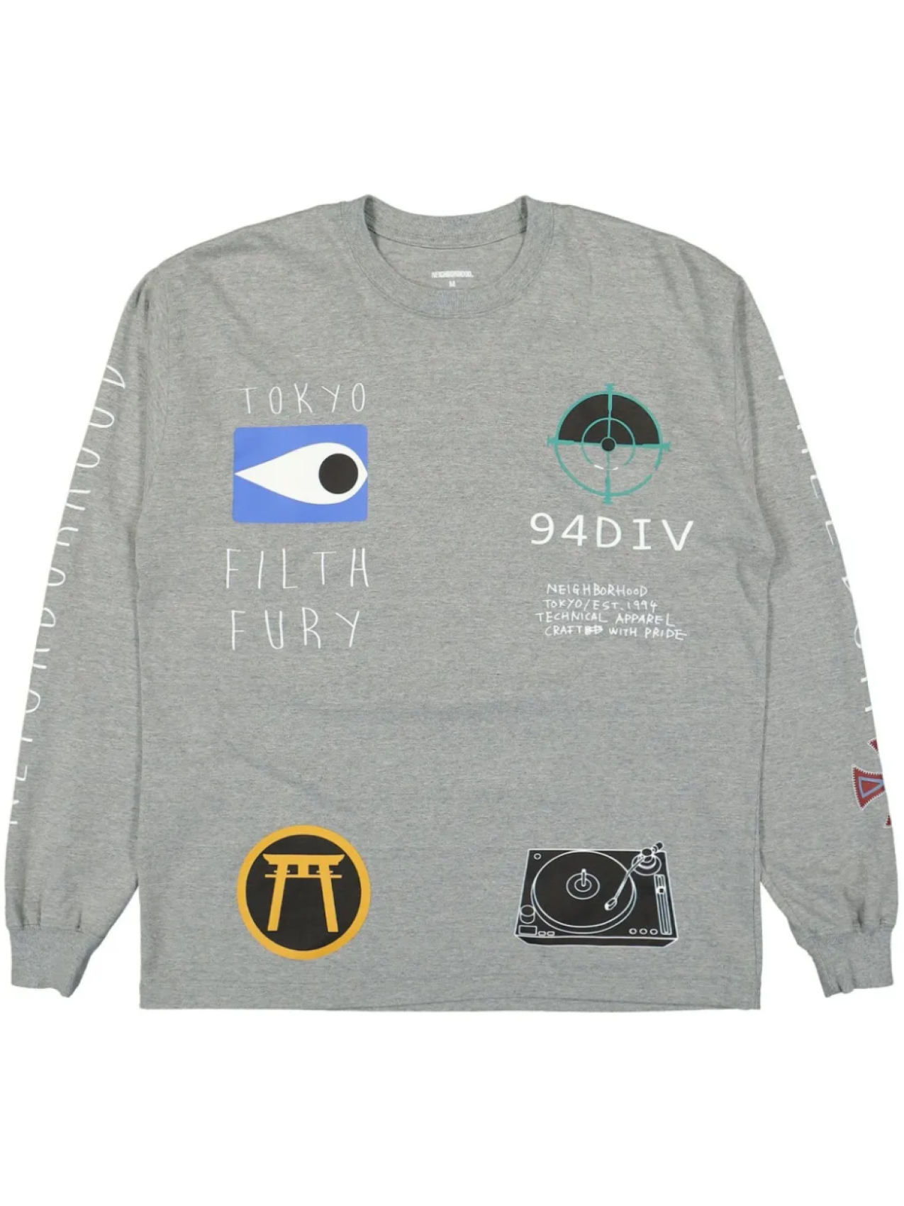 Футболка Neighborhood LS-10, серый
Футболка Neighborhood LS-10, серый