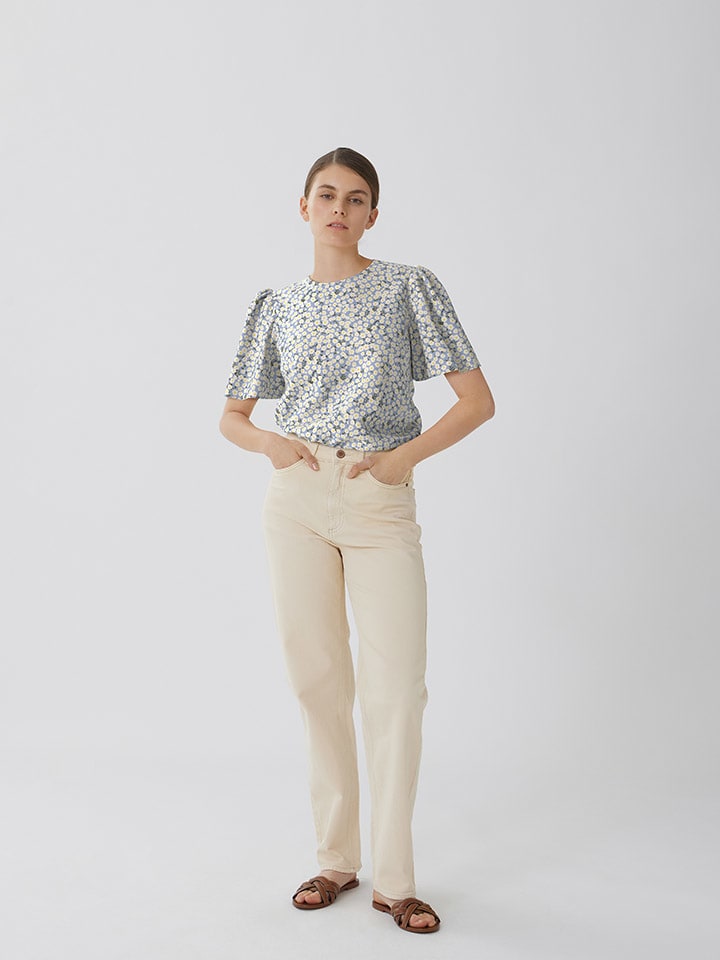 Блузка Vila, светло-голубой/белый
Блузка Vila, светло-голубой/белый