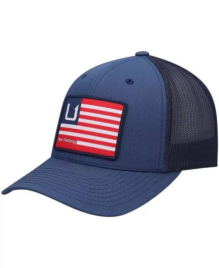 Мужская синяя кепка Huks and Bars American Trucker Snapback, синий
Мужская синяя кепка Huks and Bars American Trucker Snapback, синий