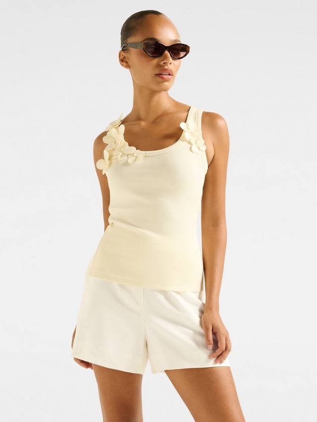 Топ Pia Applique с круглым вырезом Forever New, Lemon Drop
Топ Pia Applique с круглым вырезом Forever New, Lemon Drop