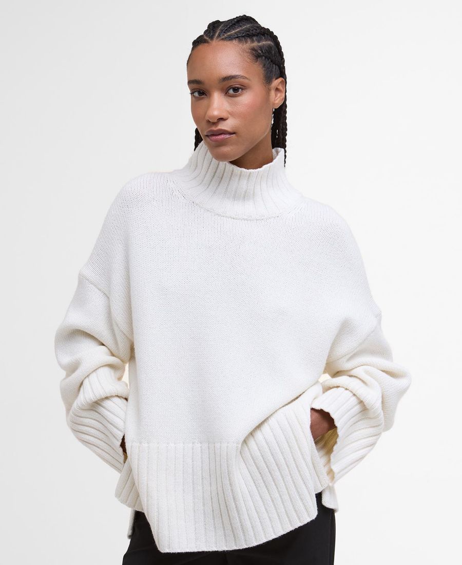 Женский вязаный свитер Serena Barbour, White
Женский вязаный свитер Serena Barbour, White