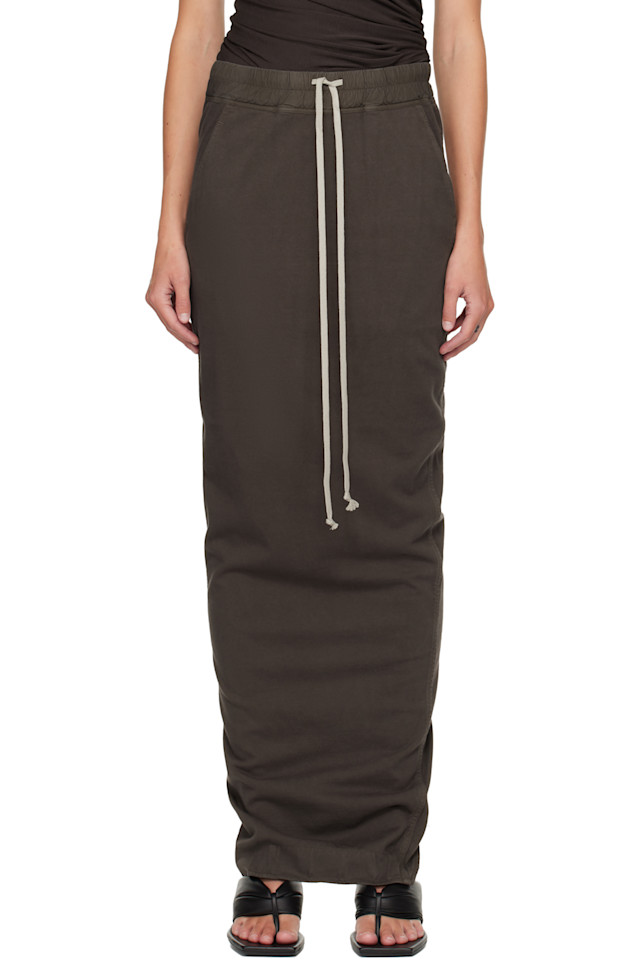 Rick Owens Drkshdw Серая юбка-макси в стиле «Конкорданс»
Rick Owens Drkshdw Серая юбка-макси в стиле «Конкорданс»