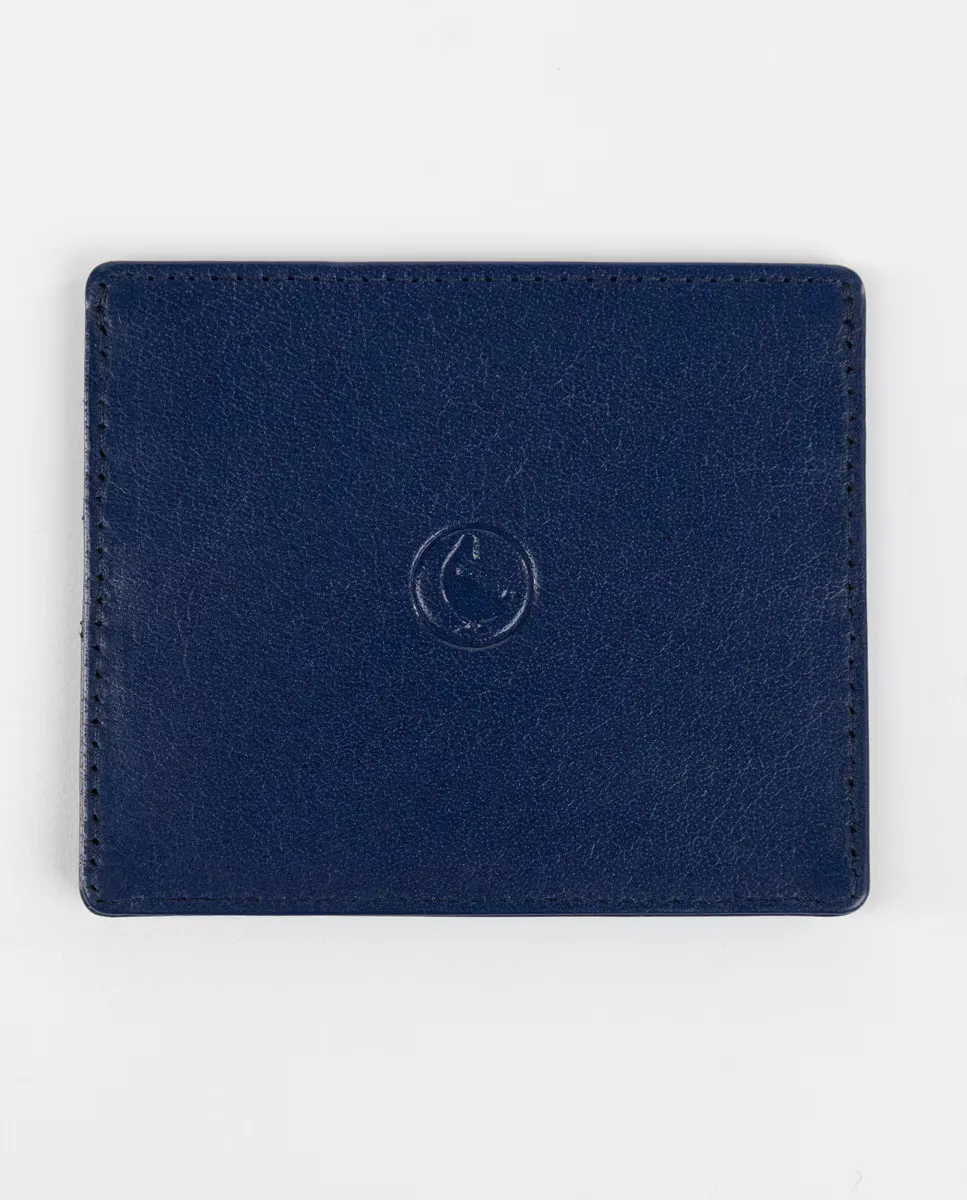 Визитница унисекс из темно-синей кожи El Ganso, темно-синий
Визитница унисекс из темно-синей кожи El Ganso, темно-синий