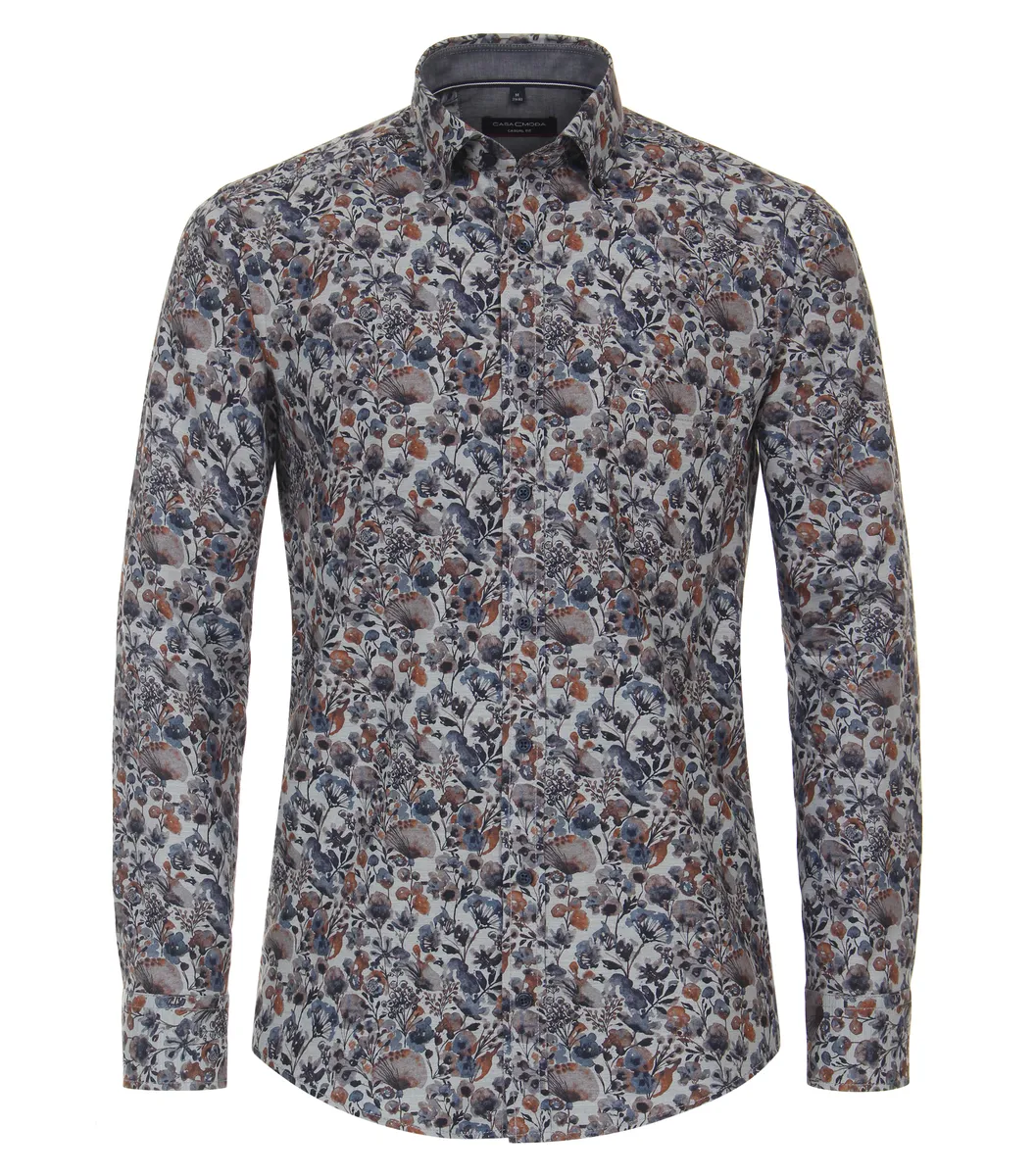 Рубашка CASAMODA с длинными рукавами "CASAMODA повседневная рубашка с принтом", коричневый
Рубашка CASAMODA с длинными рукавами "CASAMODA повседневная рубашка с принтом", коричневый