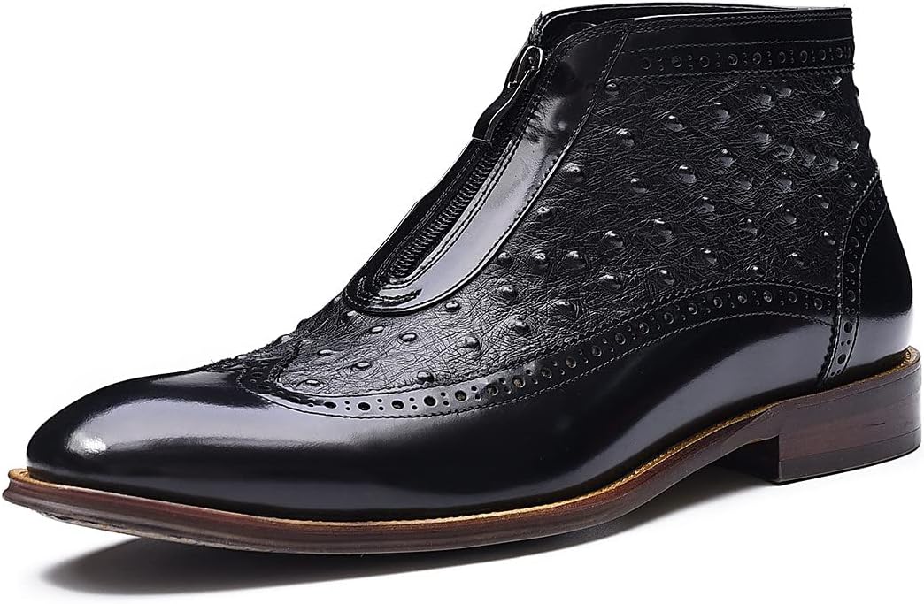 Мужские ботинки Santimon Chelsea, официальные, из натуральной кожи, с молнией, на щиколотку, модные мужские ботинки для делового, повседневного, свадебного, вечернего и смокингового стиля, удобные вестерн-бутсы, черный
Мужские ботинки Santimon Chelsea, официальные, из натуральной кожи, с молнией, на щиколотку, модные мужские ботинки для делового, повседневного, свадебного, вечернего и смокингового стиля, удобные вестерн-бутсы, черный