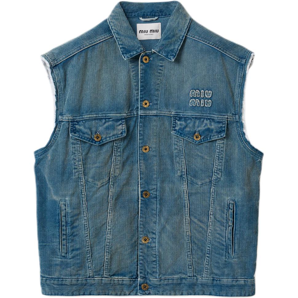 MIU MIU Женская жилетка, Sapphire Blue
MIU MIU Женская жилетка, Sapphire Blue