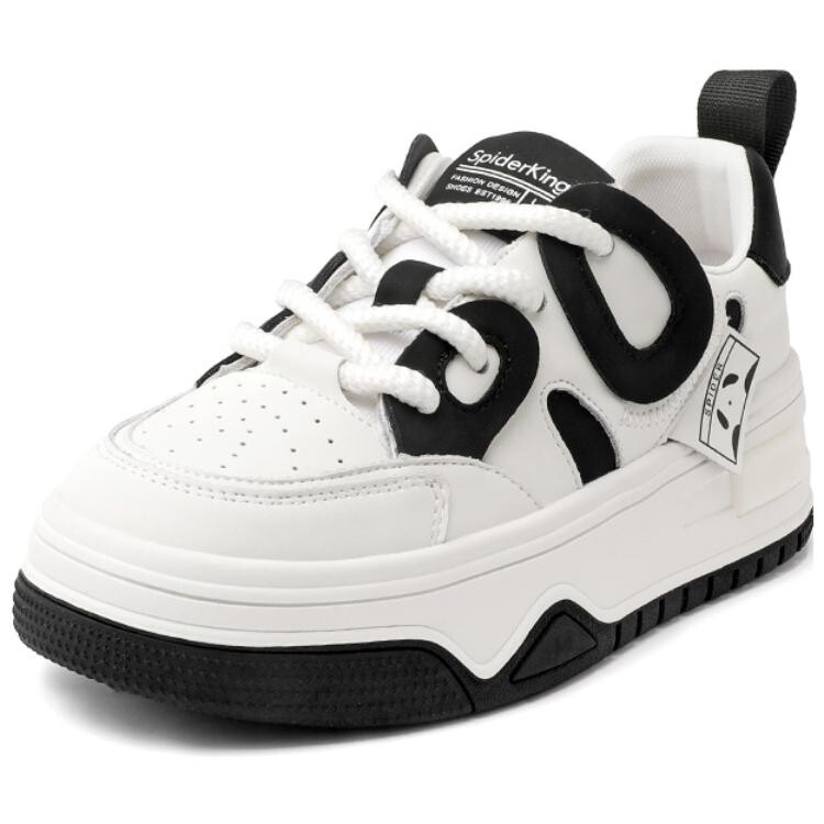 Кеды, скейтборд обувь женская низкая черный/бежевый Spider King
Кеды, скейтборд обувь женская низкая черный/бежевый Spider King