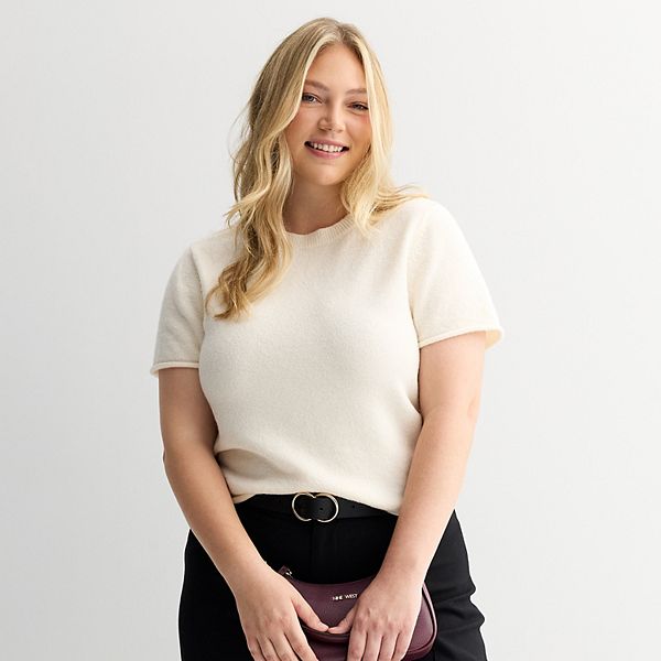 Джемпер с коротким рукавом для подростков Plus Size So, White Oak
Джемпер с коротким рукавом для подростков Plus Size So, White Oak