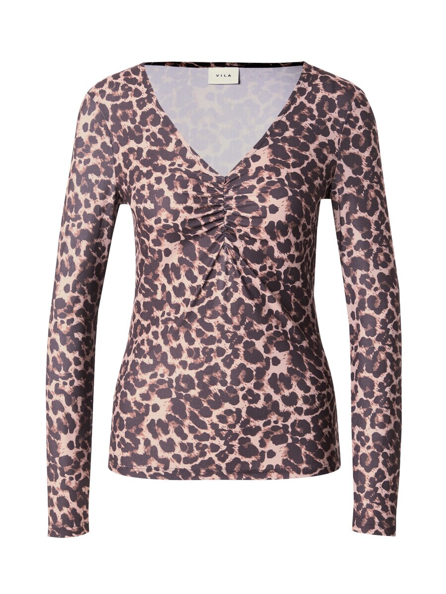 Лонгслив VILA Shirt VILeoa, коричневый
Лонгслив VILA Shirt VILeoa, коричневый