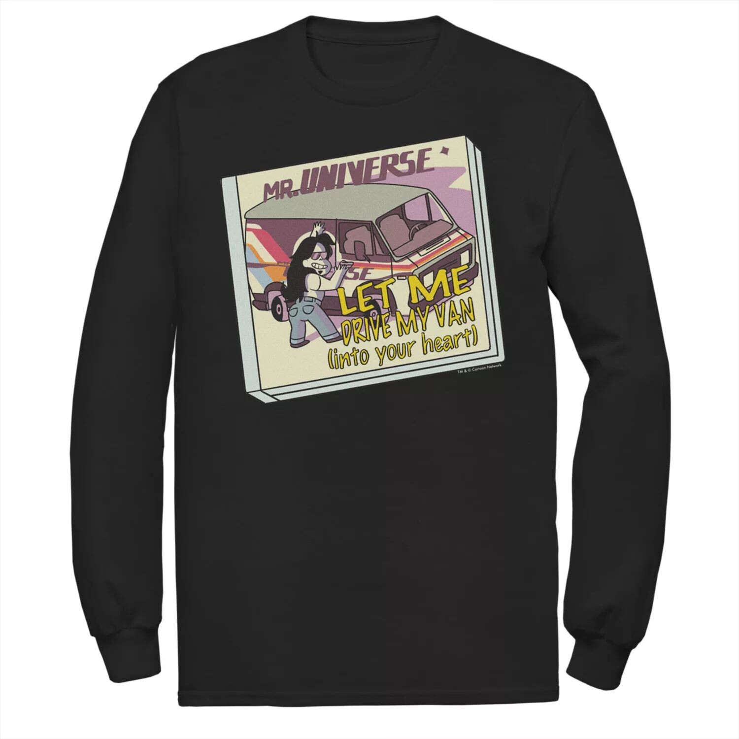 Мужская футболка Cartoon Network Steven Universe Drive In Your Heart Licensed Character
Мужская футболка Cartoon Network Steven Universe Drive In Your Heart Licensed Character