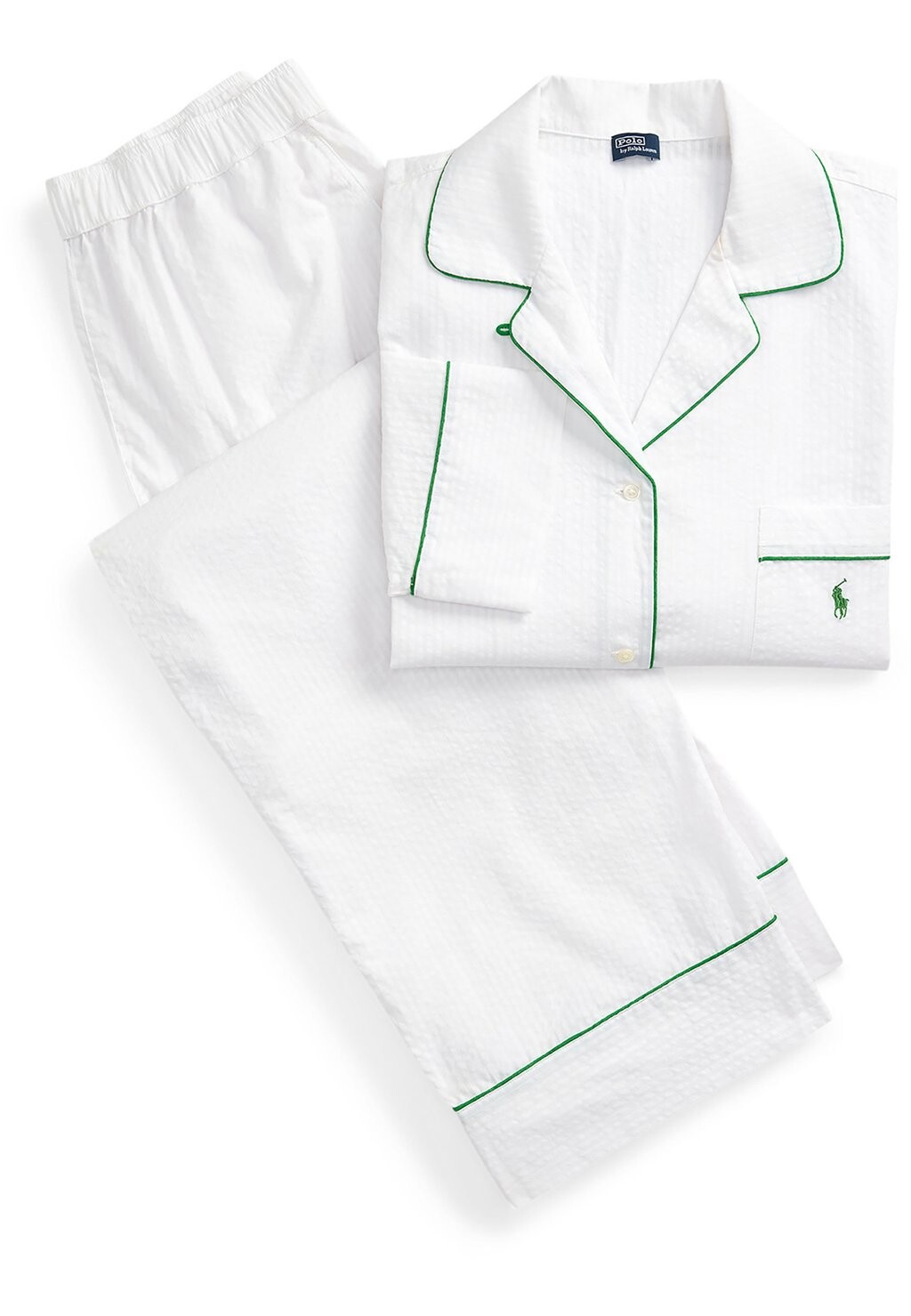 Пижамный комплект MADISON SUMMER SOFT SEERSUCKER Polo Ralph Lauren, белый
Пижамный комплект MADISON SUMMER SOFT SEERSUCKER Polo Ralph Lauren, белый