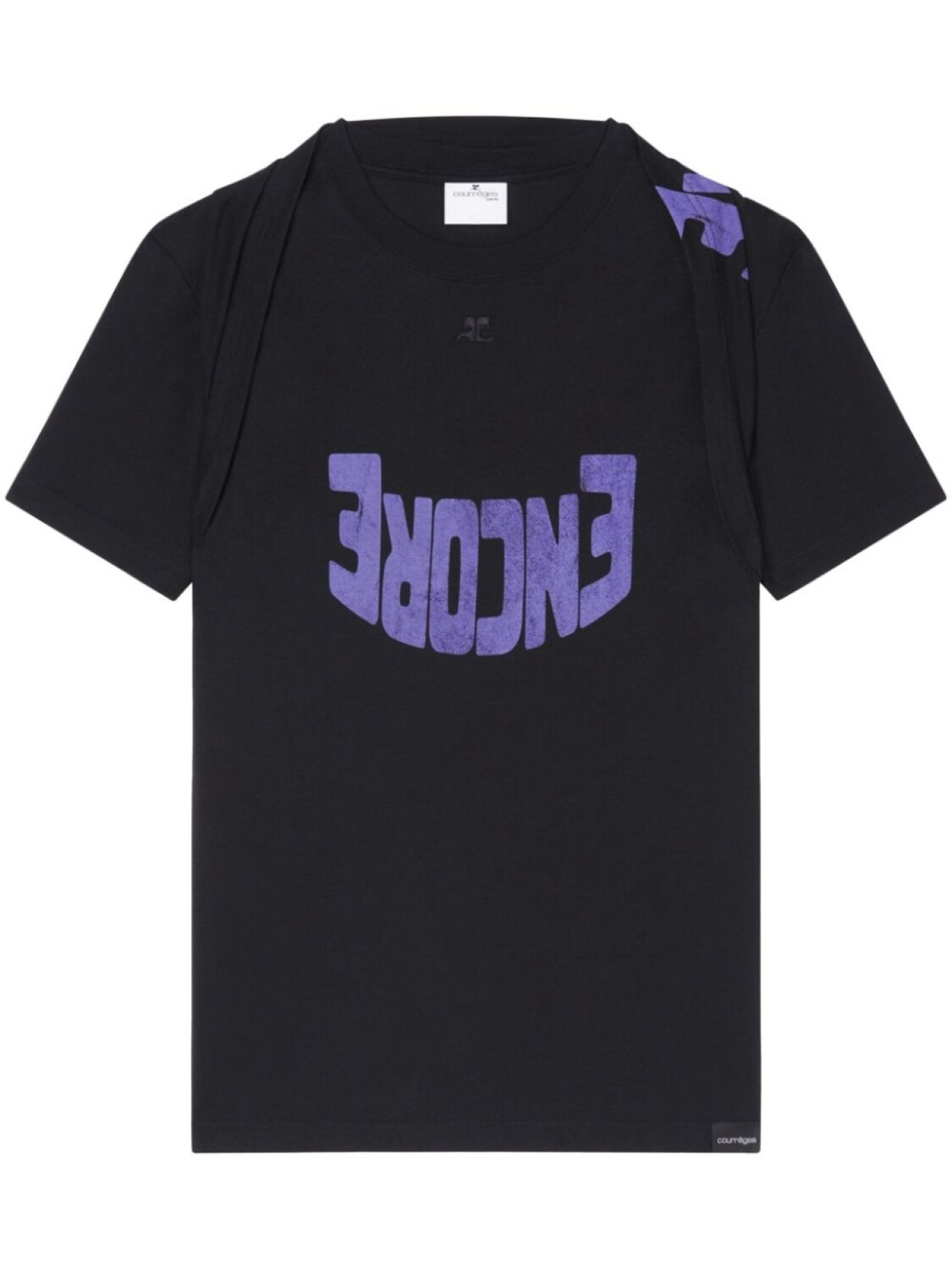 Courrèges футболка с графичным принтом, черный
Courrèges футболка с графичным принтом, черный