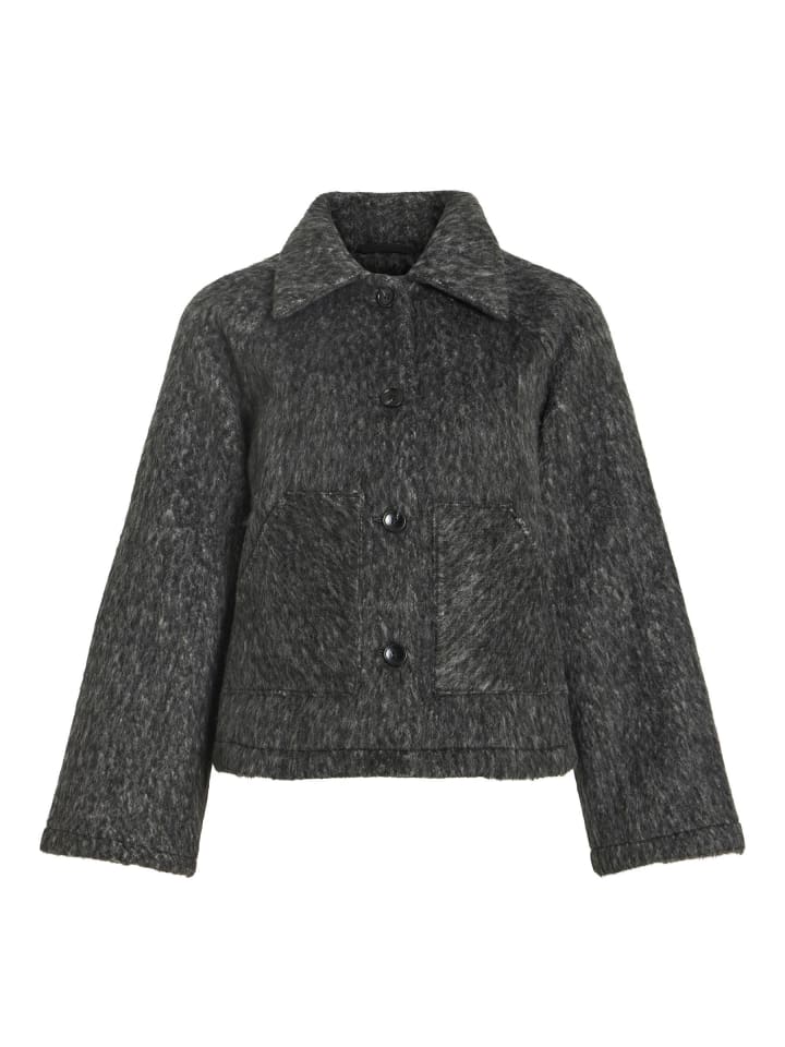 Куртка цвета темно-серый меланж Vila
Куртка цвета темно-серый меланж Vila