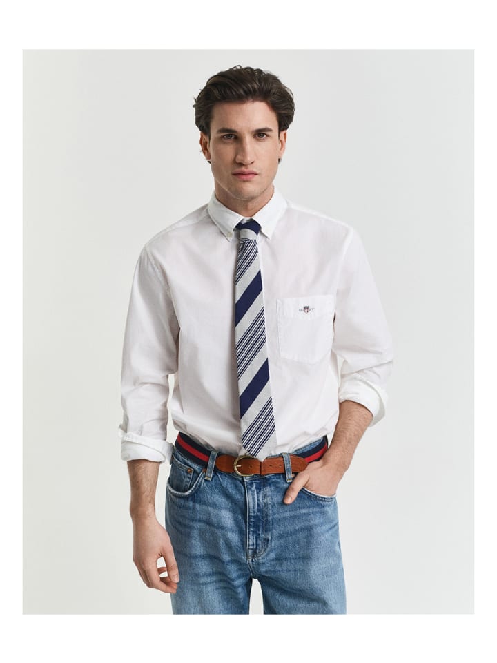 Белая рубашка Gant
Белая рубашка Gant