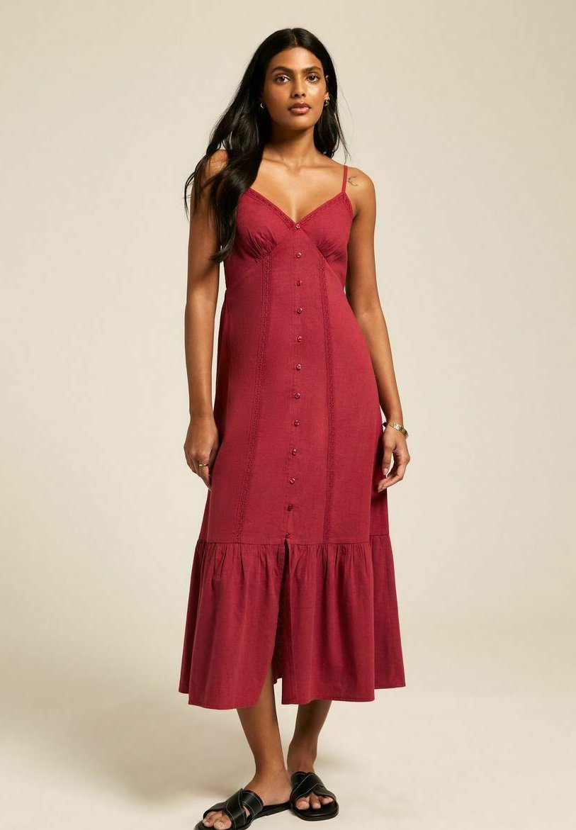 Платье New Look BUTTON DETAIL TIERED HEM MIDI, Plum/Red
Платье New Look BUTTON DETAIL TIERED HEM MIDI, Plum/Red