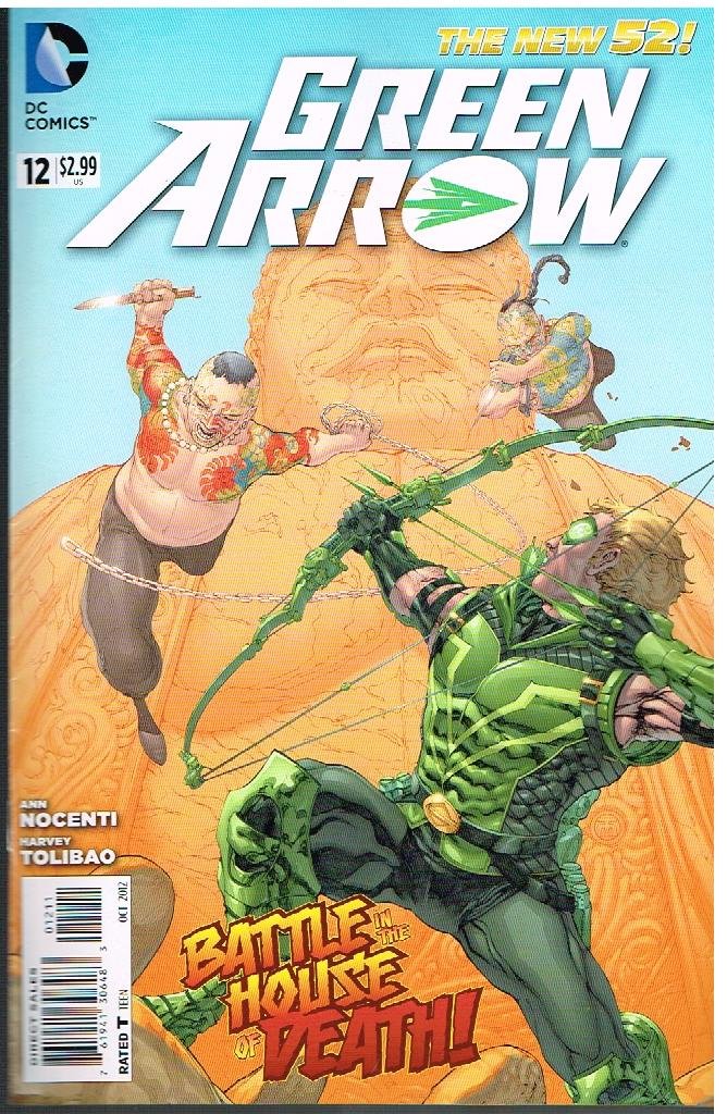 GREEN ARROW # 12 DC Comic (Oct 2012) The New 52 Series (DC Comics)
GREEN ARROW # 12 DC Comic (Oct 2012) The New 52 Series (DC Comics)
