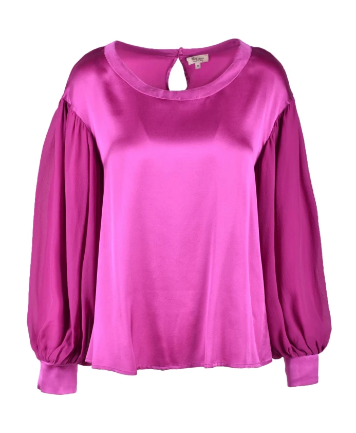 Блузка из смесовой шелковой ткани Her Shirt, розовый
Блузка из смесовой шелковой ткани Her Shirt, розовый