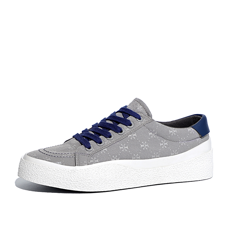 Baoda Мужские лоу-топ скейтборд кроссовки серые, цвет Gray 
Baoda Мужские лоу-топ скейтборд кроссовки серые, цвет Gray