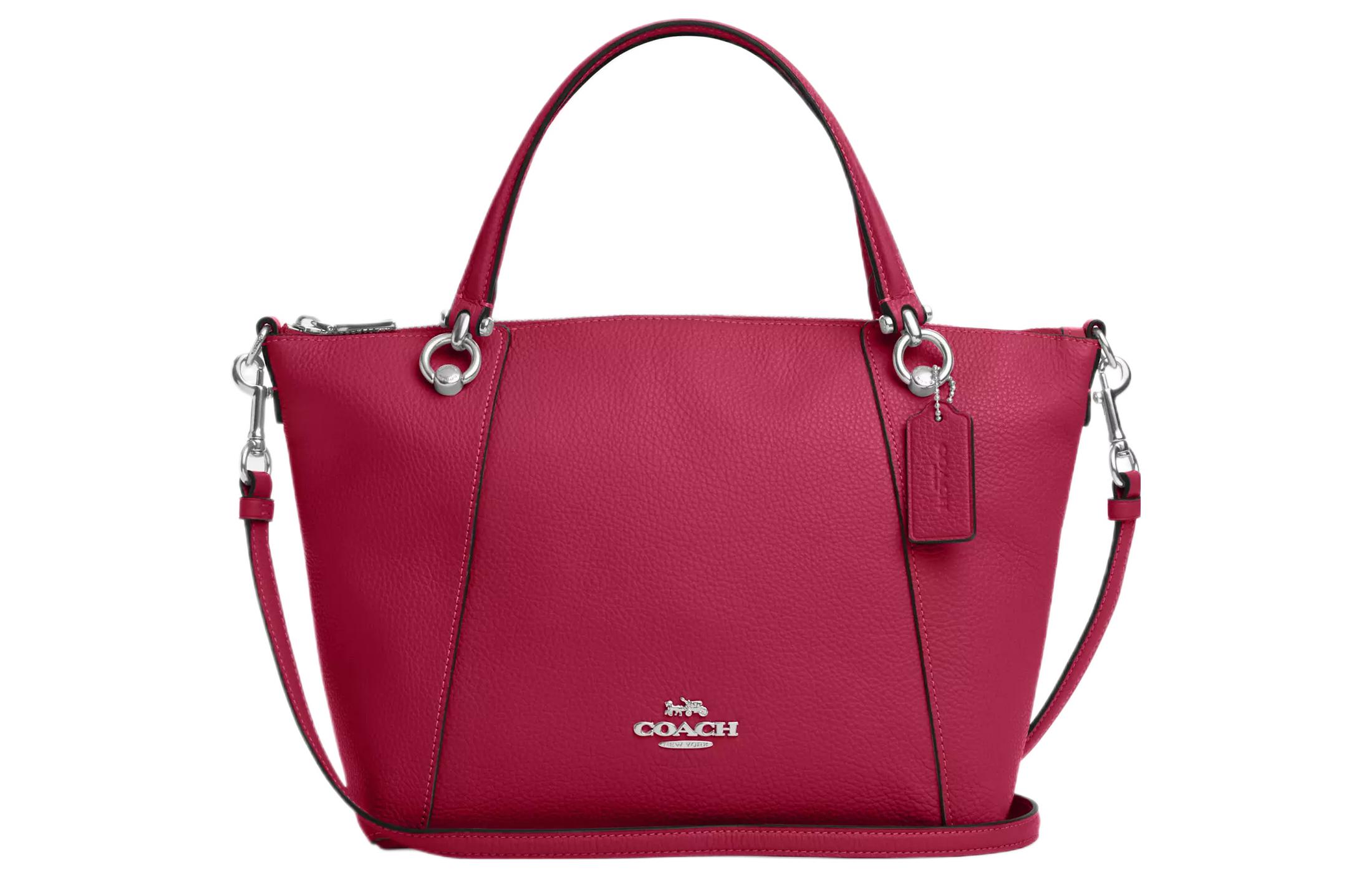 COACH Кожаная сумка Kacey, шоппер, через плечо, кроссбоди, средний размер, женская, silver и bright purple
COACH Кожаная сумка Kacey, шоппер, через плечо, кроссбоди, средний размер, женская, silver и bright purple