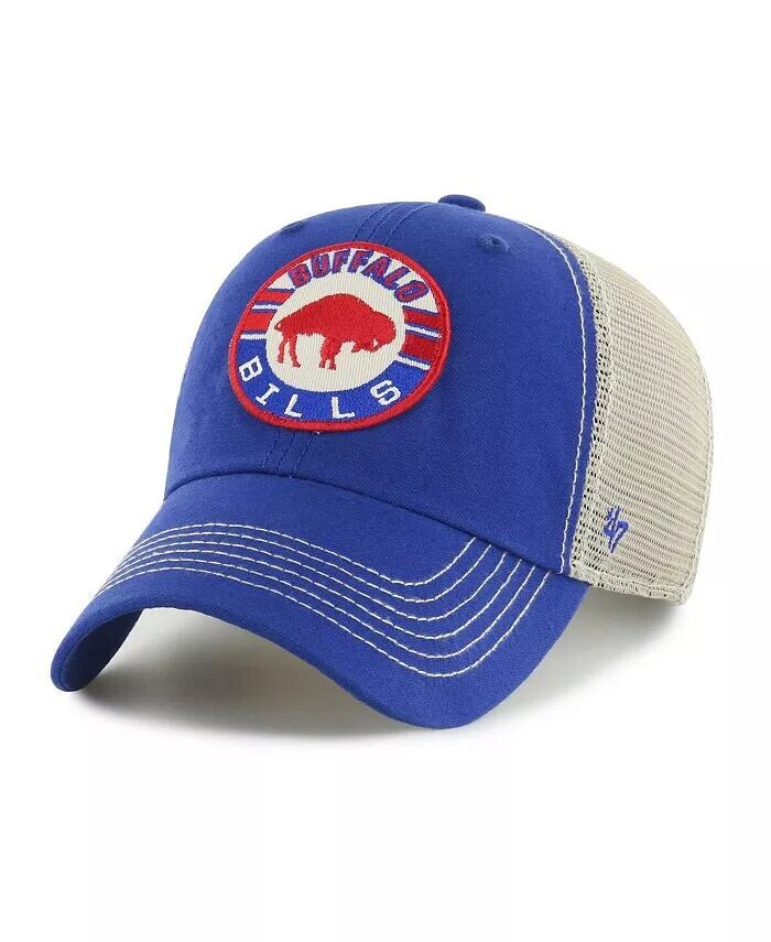 Мужская регулируемая шляпа Royal из натурального цвета Buffalo Bills Notch Trucker Clean Up '47 Brand, синий
Мужская регулируемая шляпа Royal из натурального цвета Buffalo Bills Notch Trucker Clean Up '47 Brand, синий